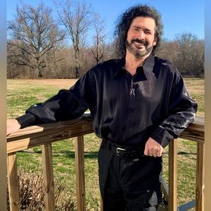 Men’s Diamonte Couture Collection “Big Man” Dress Shirt